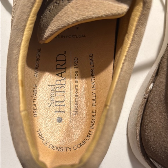 Samuel Hubbard Oxford Shoes with Suede Material and Flat Sole - Picture 2 of 6